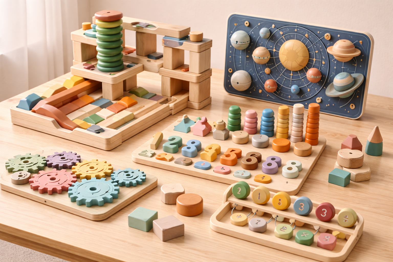 How Wooden Toys Enhance a Child’s Room Design